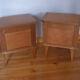 Compass feet bedside tables