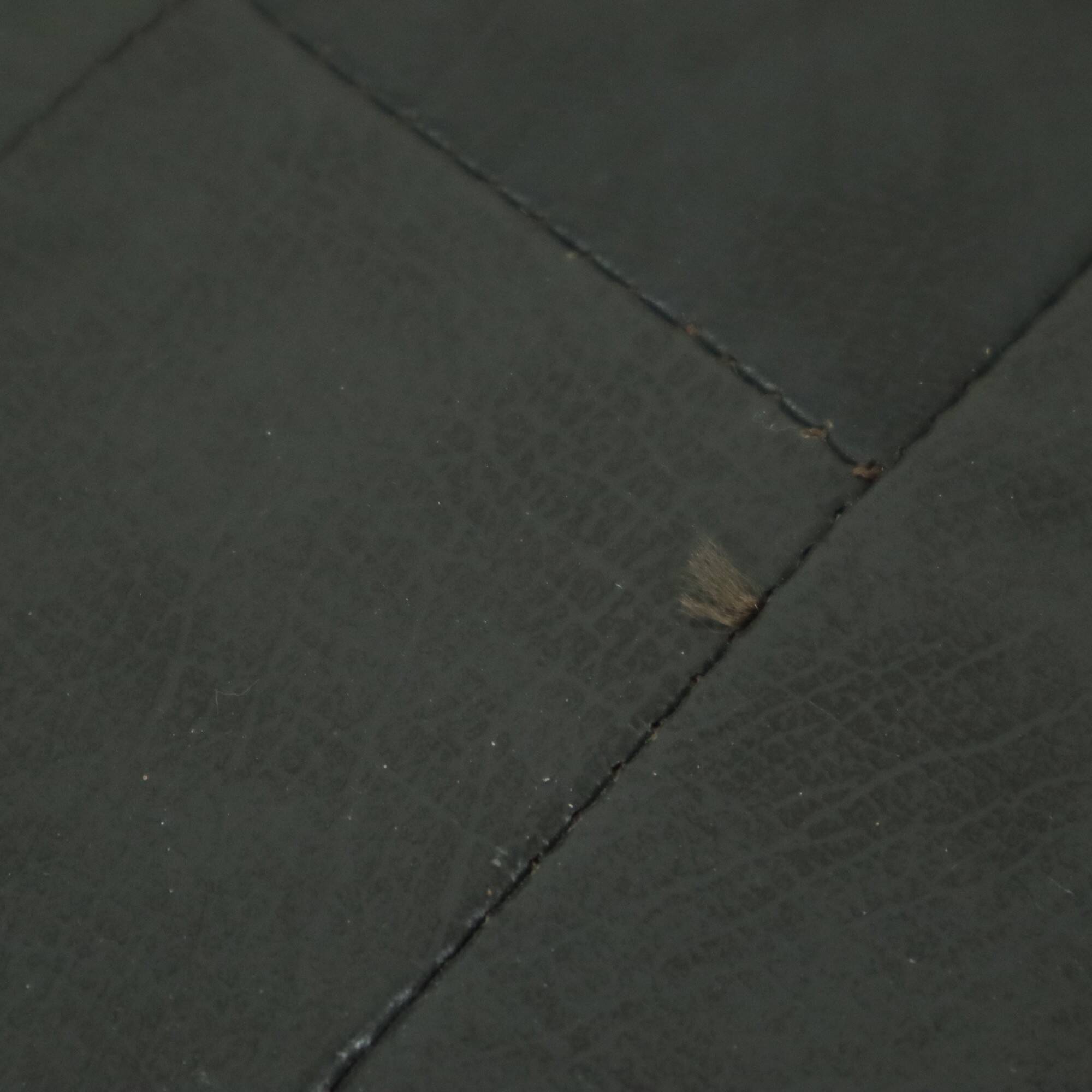 Vintage Round Pouf Patchwork Patchwork Faux Leather 49cm