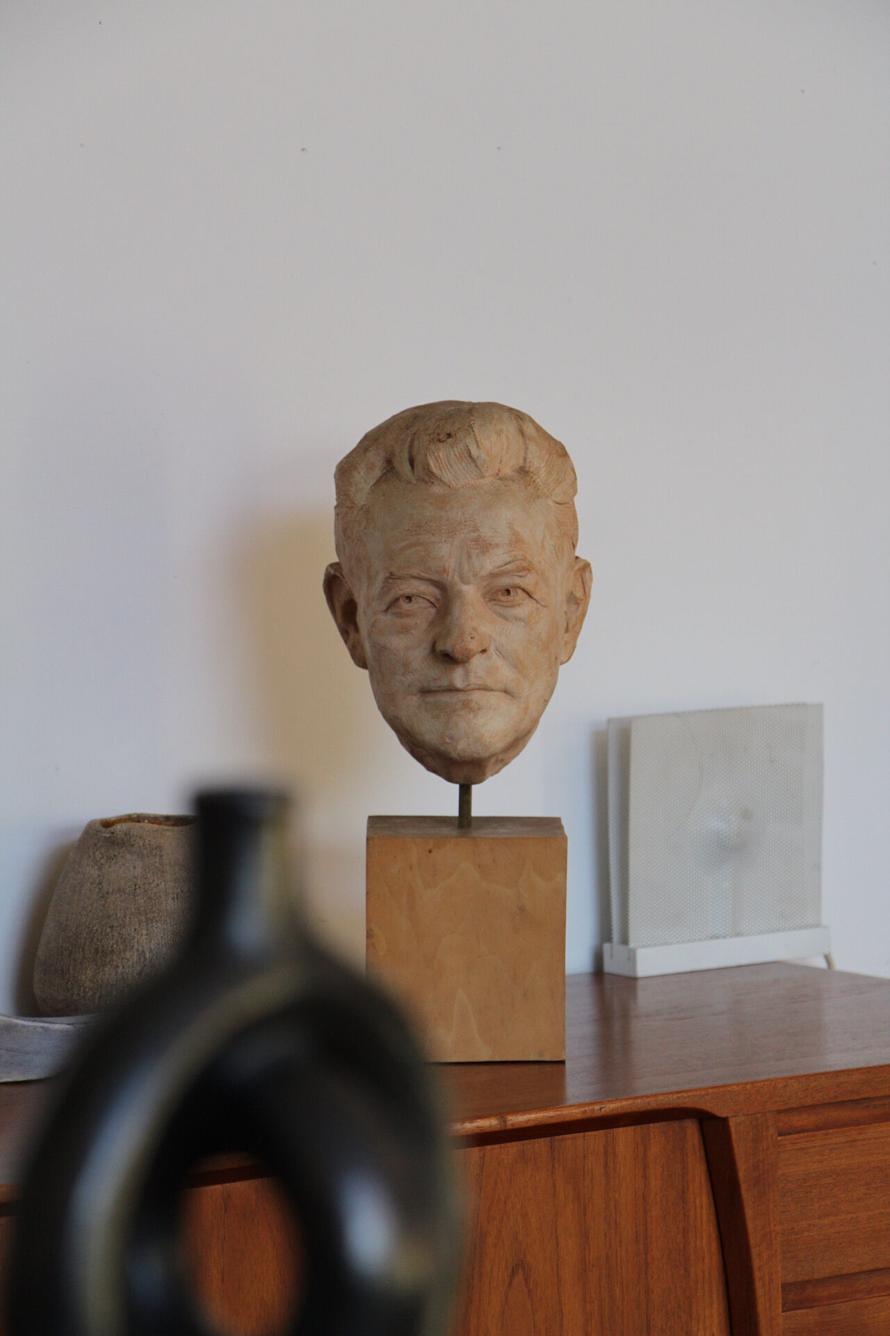 Bust of terracotta artist Nereo Quagliato 1970