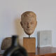 Buste d’artiste terracotta Nereo Quagliato 1970