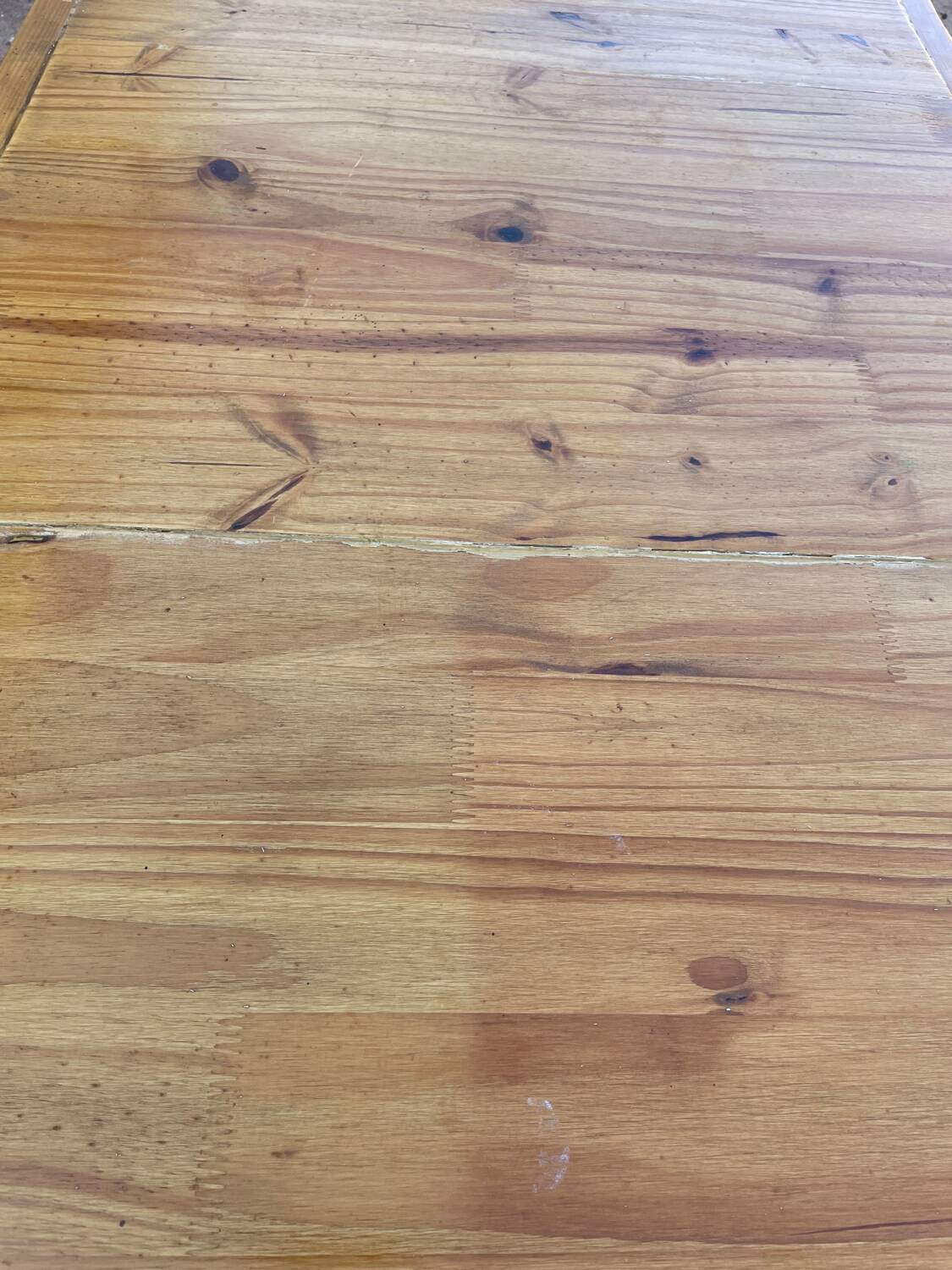 Charlotte Perriand dlg pine table from the 60s