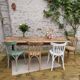 Table de ferme 191 cm x74 cm x 74,5 cm