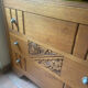 Commode art déco en chêne massif