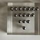 Space age solitaire game in plexiglass 1970