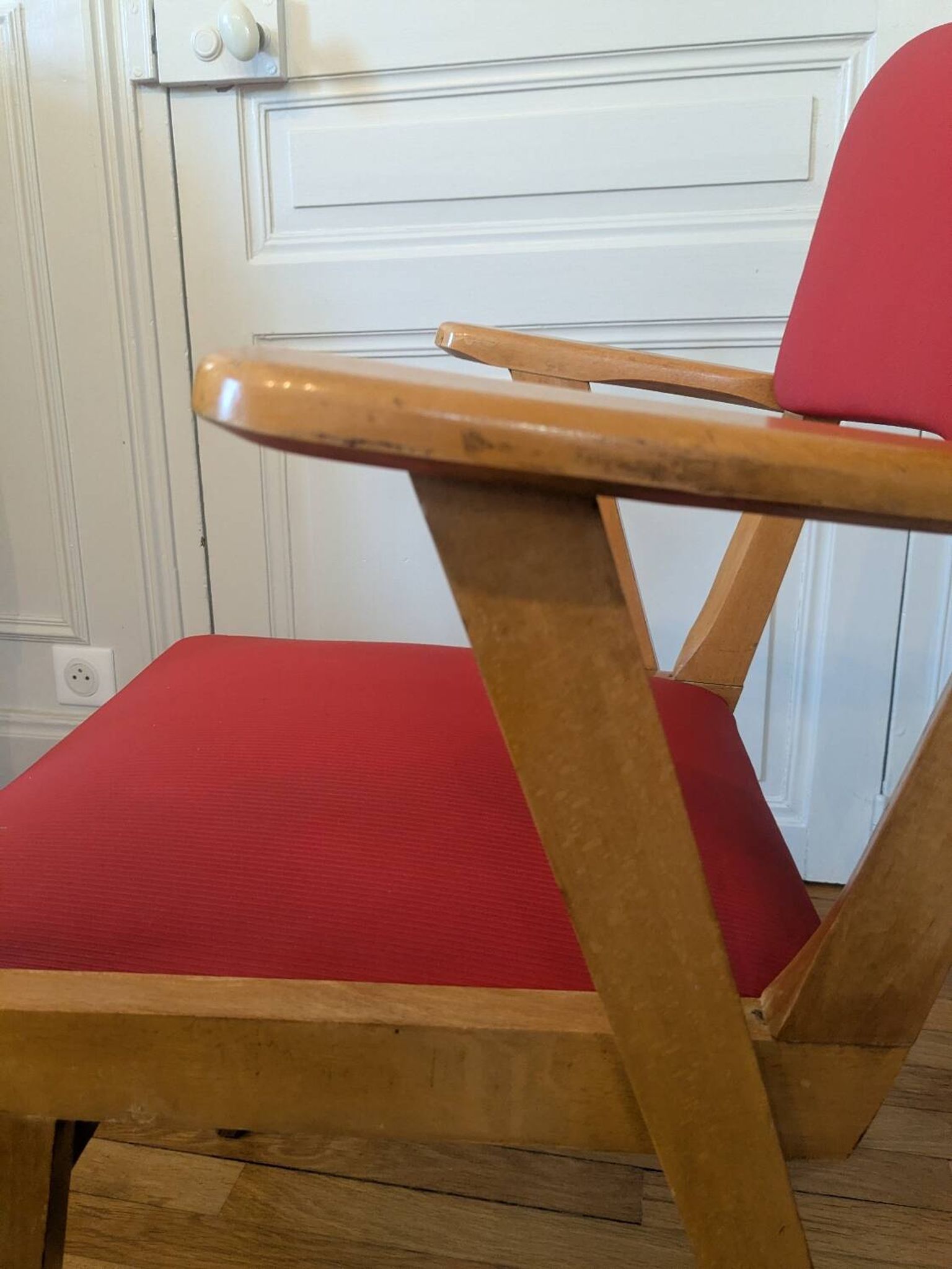 Paire de fauteuils années 60