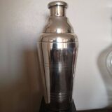 Art Deco silver metal shaker - Oscar Wiskemann - 1930s