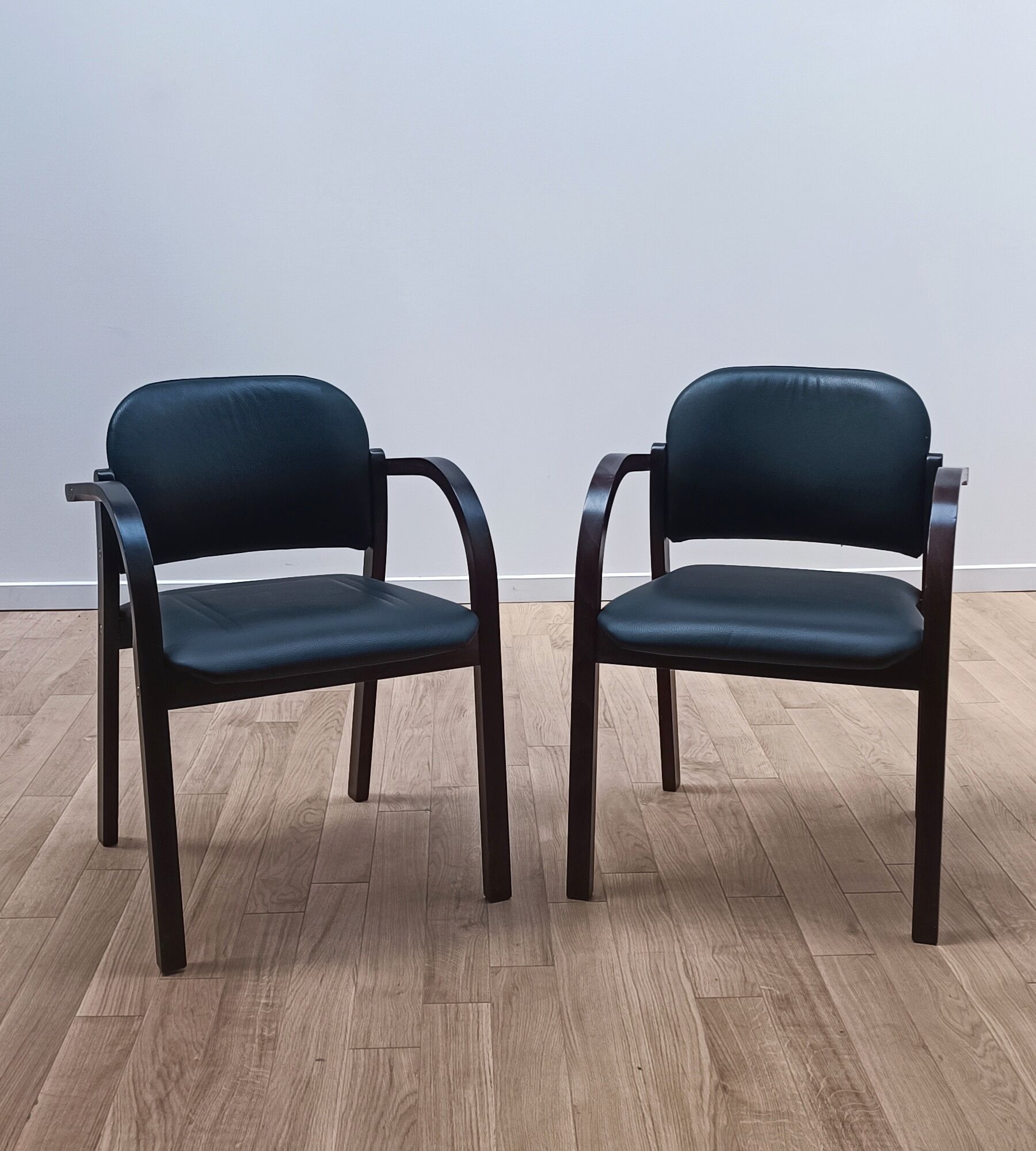 Pair of meeting chairs