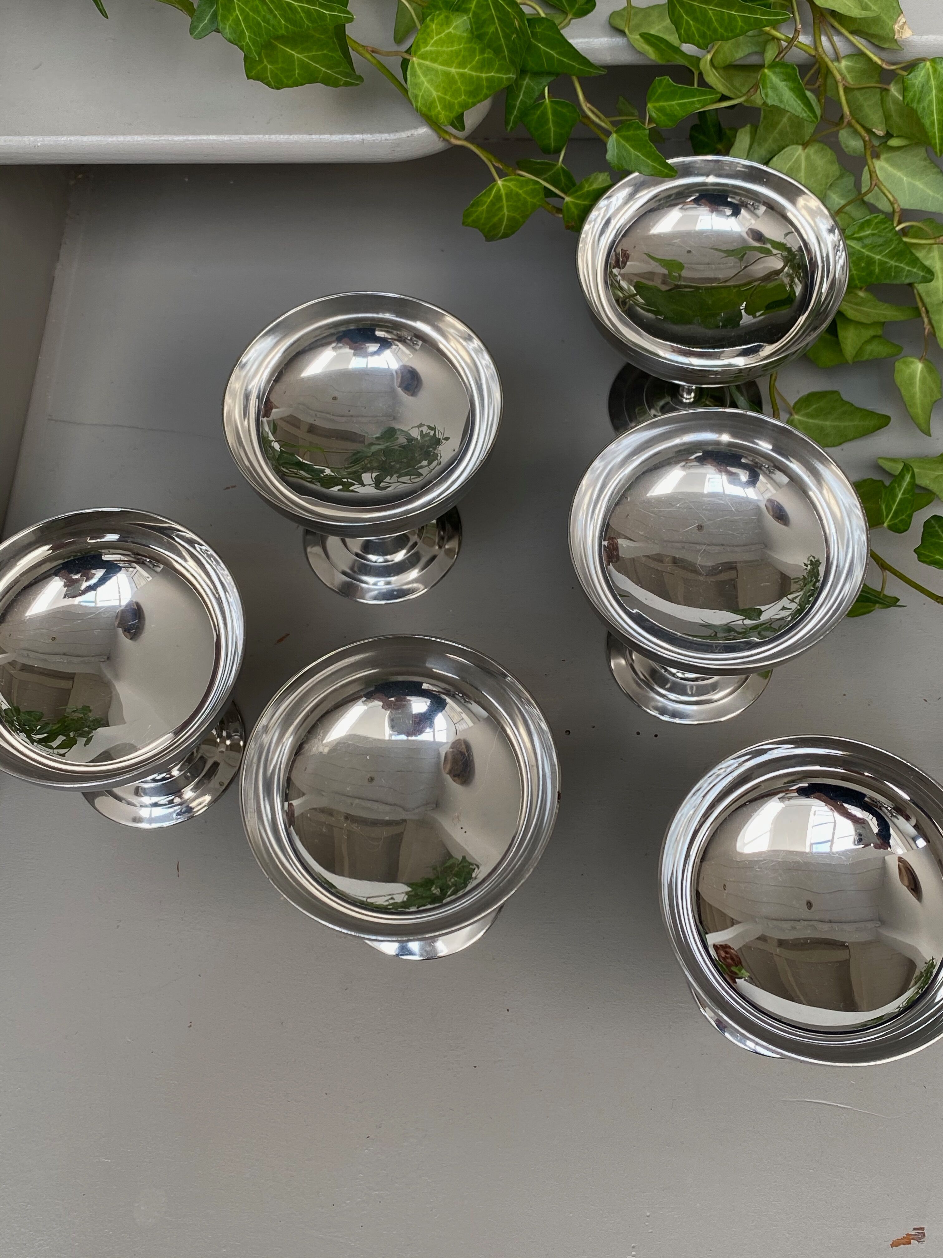 Letang stainless steel sorbet cups