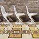 Set of 5 "Casalino" chairs by Alexander Begge for Casala, 1970.