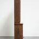 Antique English buffet/bookcase from the 19th century with original glass