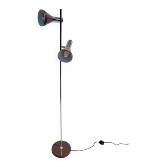 Double spot floor lamp Koch & Lowy 1970