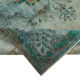 Handmade Contemporary Turkish 1970s 189 cm x 296 cm Blue Carpet