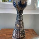 Vase en Grès de Sel, signé J-C. Courjault pour Keraluc Quimper - 1960