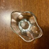 Crystal trinket tray signed Daum France