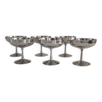 Set of 6 Letang Rémy ice cream cups