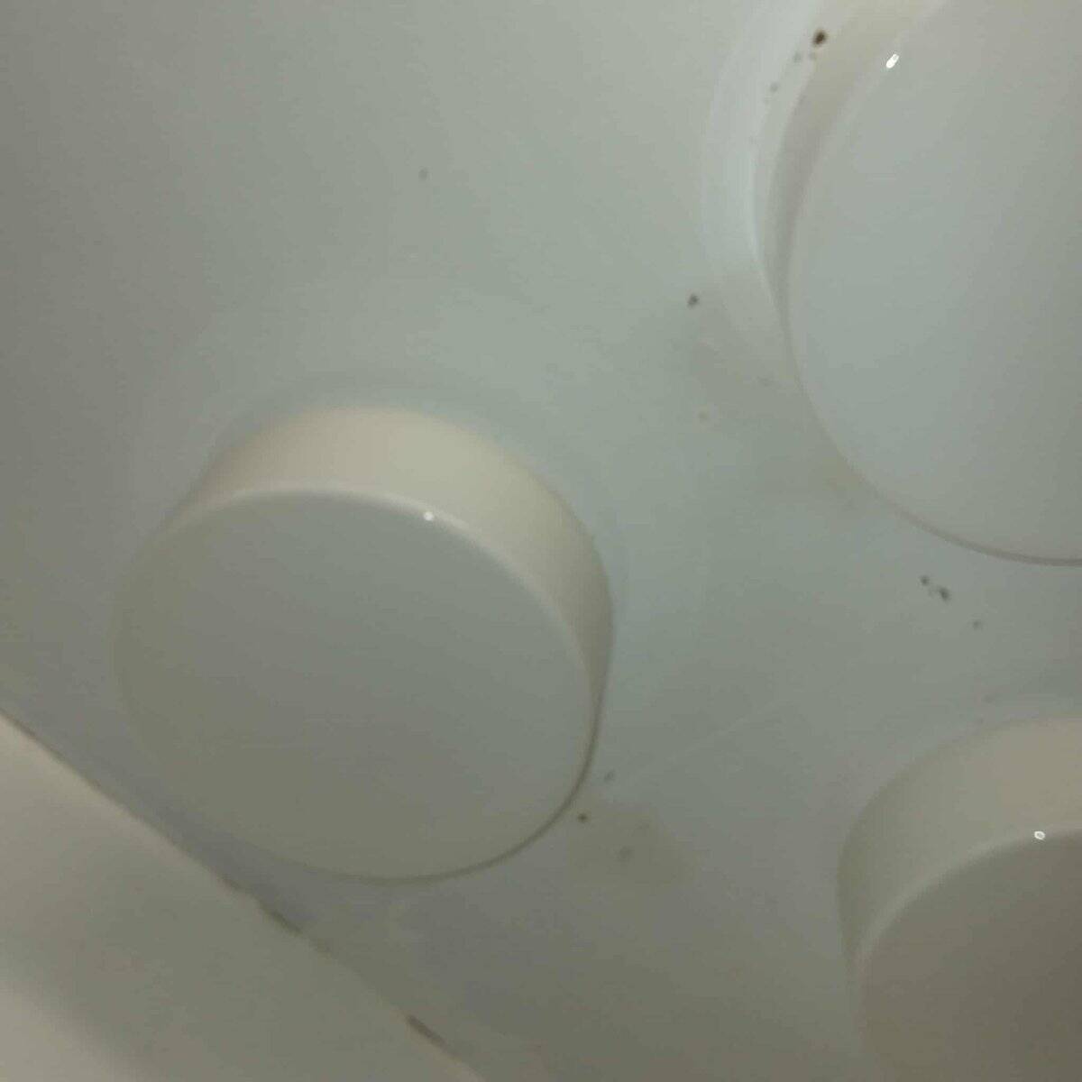 Set of 3 round LITA 70s ceiling lights