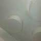 Set of 3 round LITA 70s ceiling lights