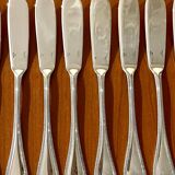 Christofle Perles 12-piece fish cutlery set, excellent condition