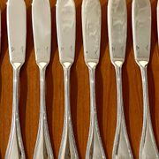 Christofle Perles 12-piece fish cutlery set, excellent condition