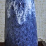Glazed ceramic table lamp from Valholm, Denmark