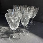 8 wine glasses – Cristallerie de Nancy (1920-1934)