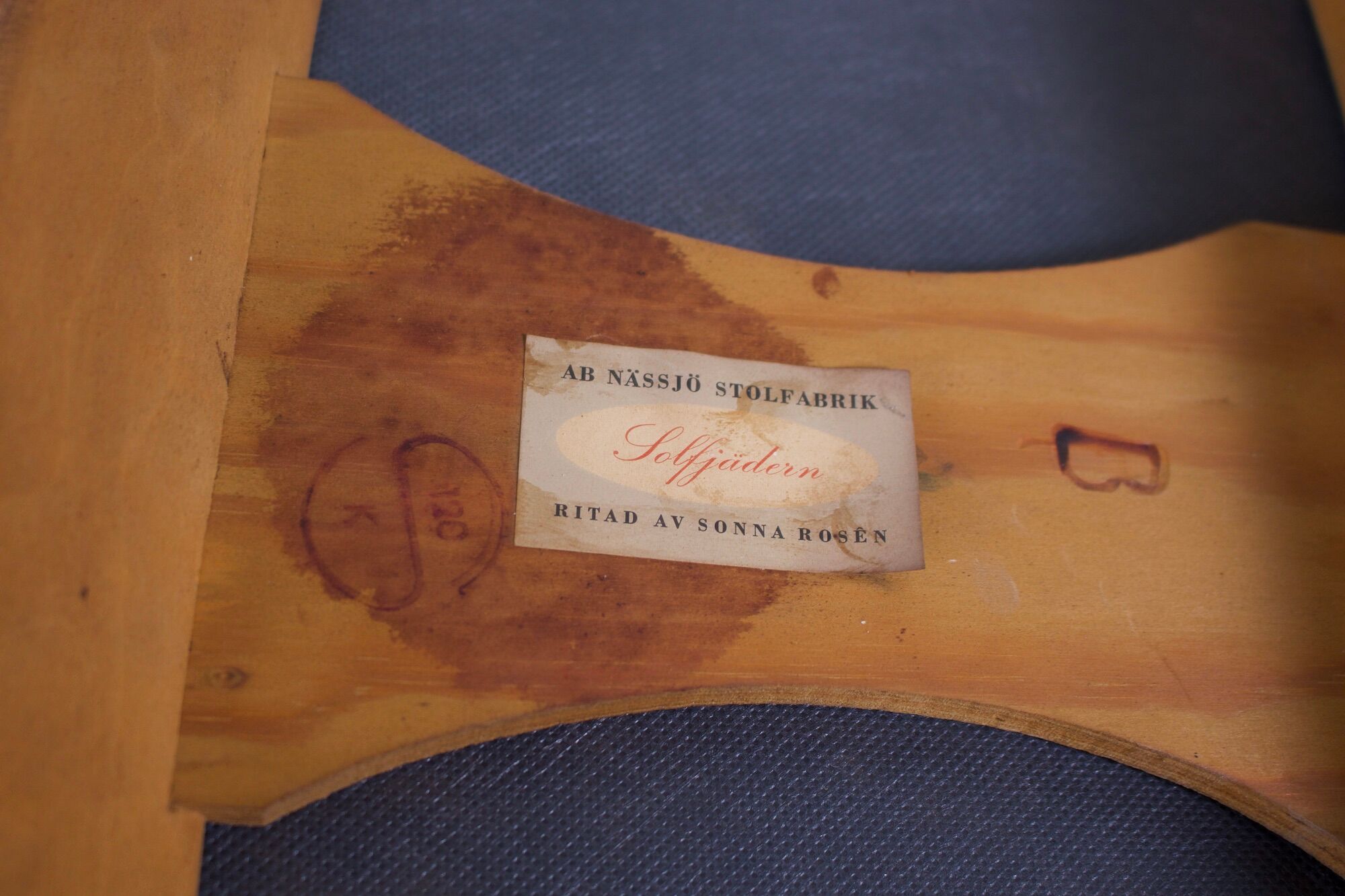 Sonna Rosén: "Plume de Soleil" chair