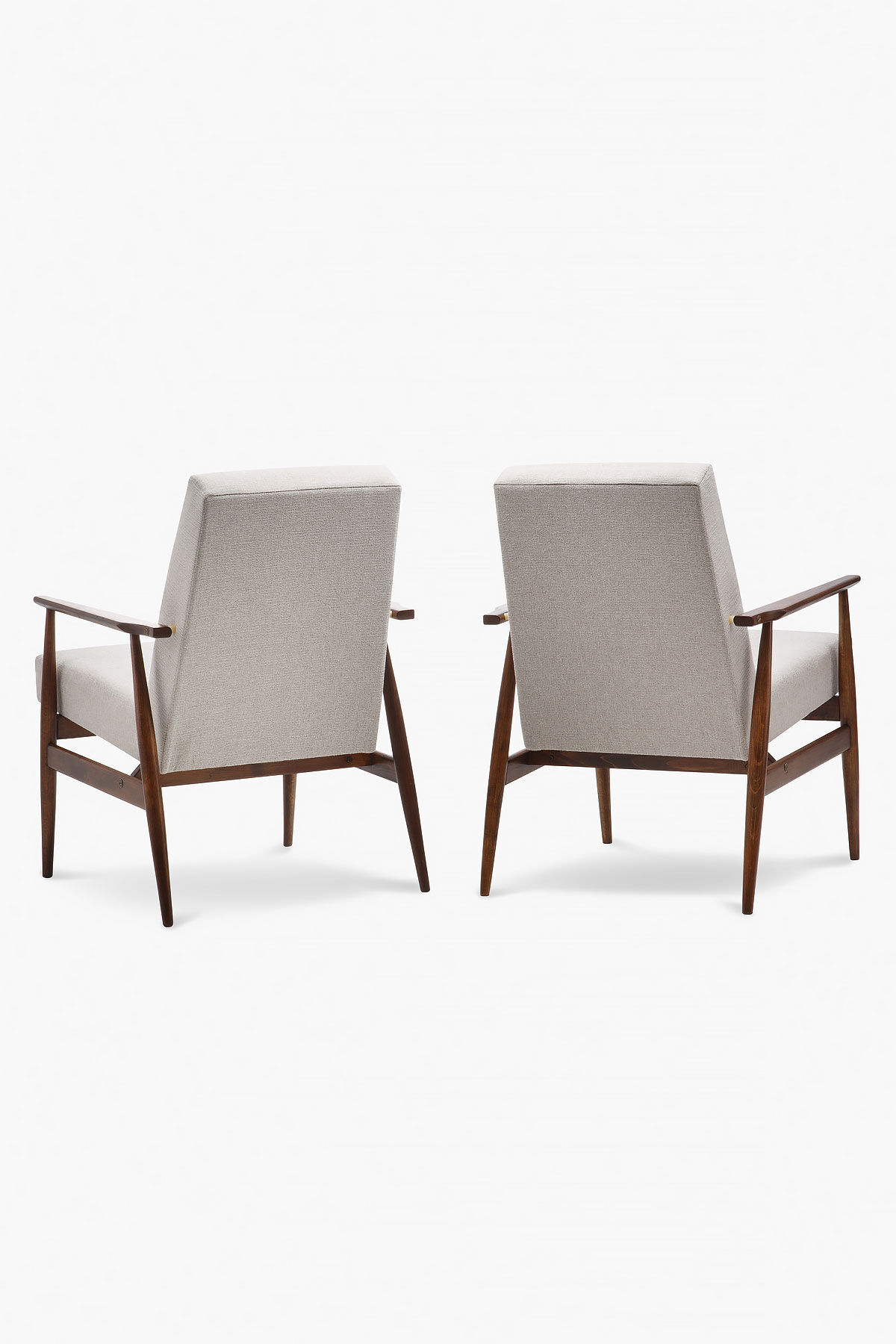 Paire de fauteuils fox des années 70
