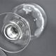 Old service of 6 wine glasses - crystal or cut glass - tableware