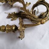 Wall light bronze style Louis XV