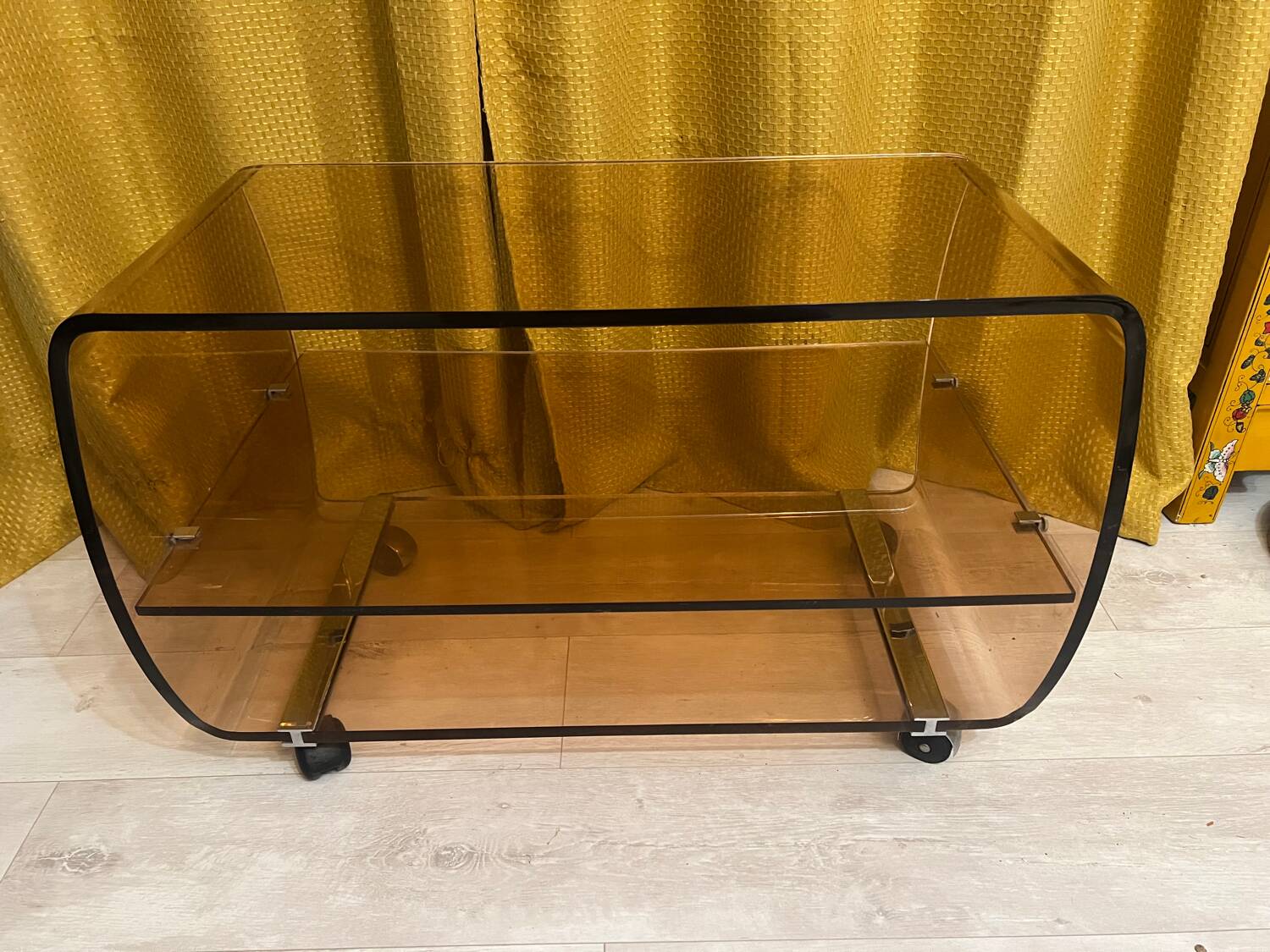 Vintage coffee table by Michel Dumas