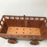 Wooden castor bed from the 40s and 50s