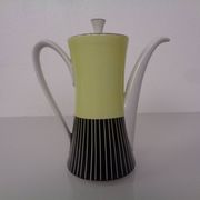 Coffee service for 6 from Vokstedt, Germany, 1950s, set of 17.