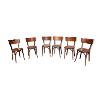 Lot de 6 chaises Baumann