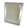 Frame photo holder vintage rectangular bevel mirror 1950