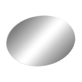 Beveled mirror to put down