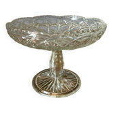 Molded glass fruit bowl