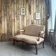Antique two-seater Louis XV bench
