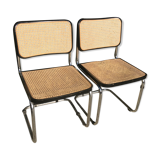 Pair of Cesca B32 chairs by Marcel Breuer