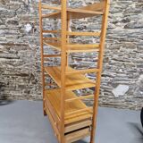 Vintage 60s shelf with drawers