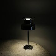 Swedish Mid Century "Bumling" Chrome Desk Table Lamp by Anders Pehrs, 1960s