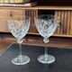 2 verres à pied en cristal DAUM modèle Bolero