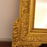 Louis XVI style pedimented mirror