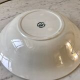 Plat creux Saint-Amand Céranord motif moulins années 60