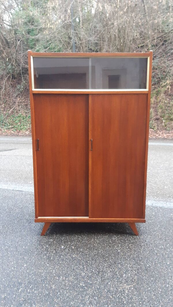 Armoire vintage pieds compas