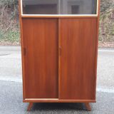 Vintage wardrobe with compass feet