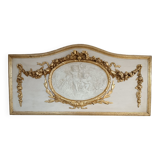 Top of door decorative paneau gilded wood