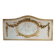 Haut de porte panneau decoratif bois doré