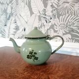 Old enamelled teapot