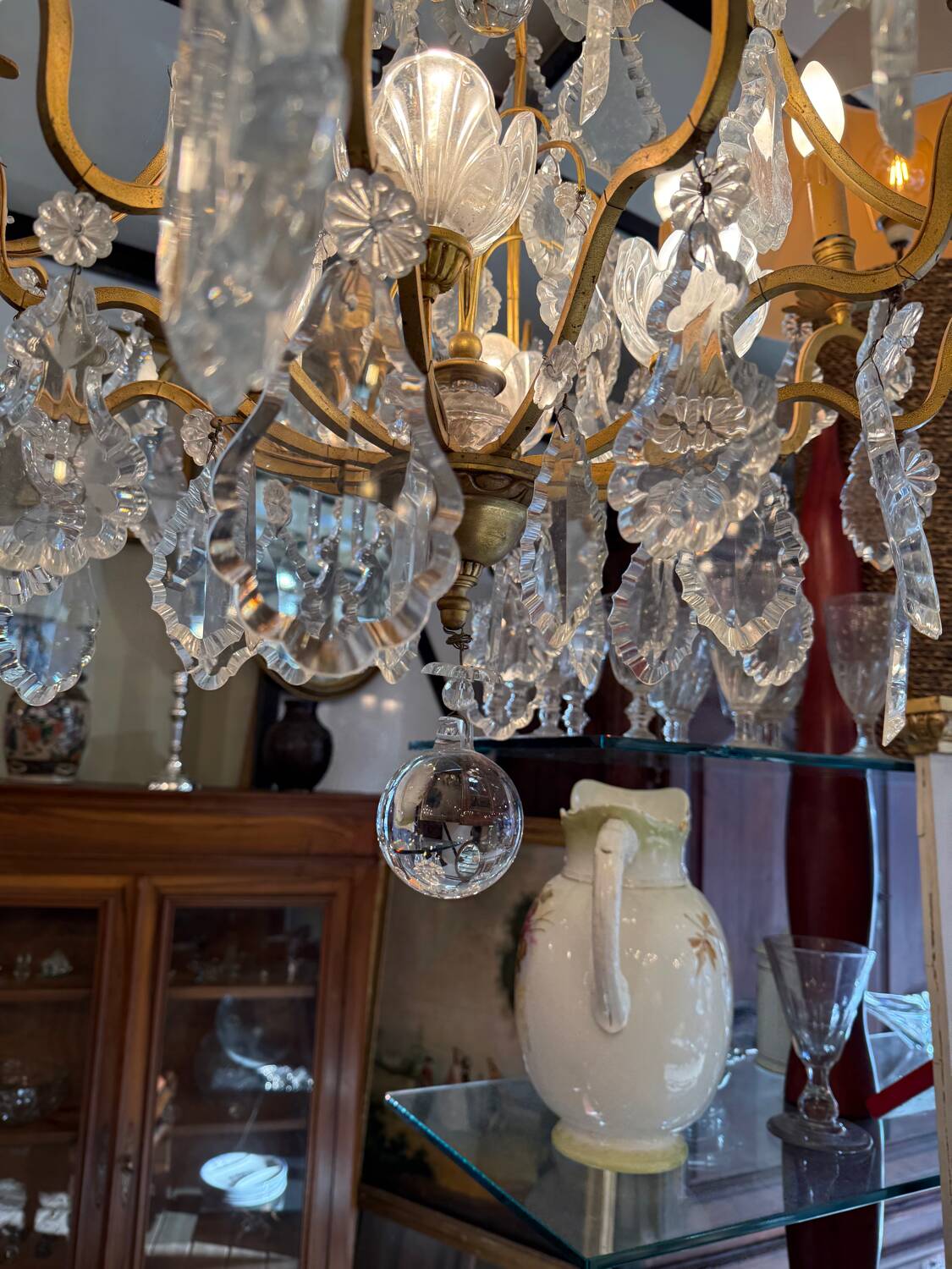 Baccarat 12-light chandelier