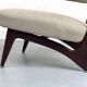 Lounge chairs with new fabric, 1950s, Set of 2